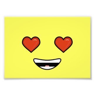 Love Emoji Photo Print
