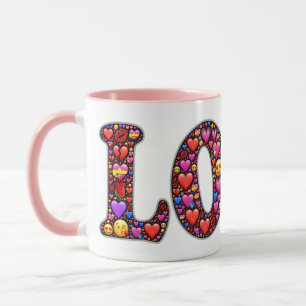 Love Emoji's Design Mug