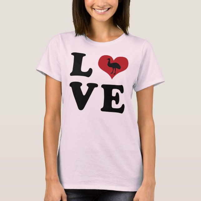 LOVE - Emu T-Shirt (Front)