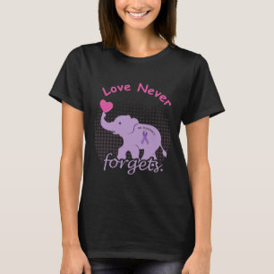 Love End Alzheimer End Heimer Heimers Awareness T-Shirt