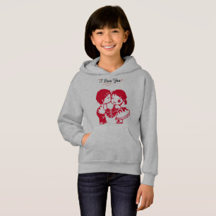 Love Energy: Sweet Boy and Girl on Hoodie