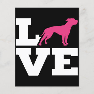 Love English Bulldog Bulldog Lover Gift Flyer