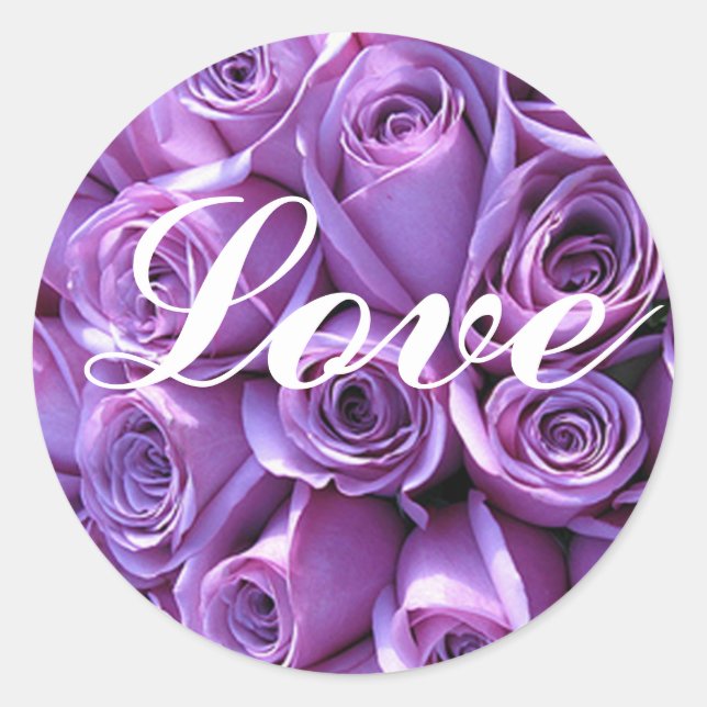 LOVE Envelope Seal Stickers (Front)