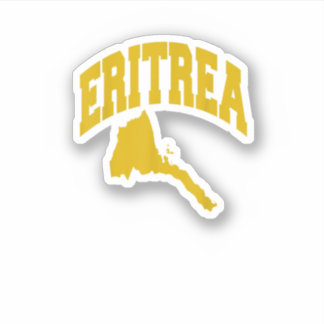 Love Eritrea With Eritrean Map Eritrea Pride