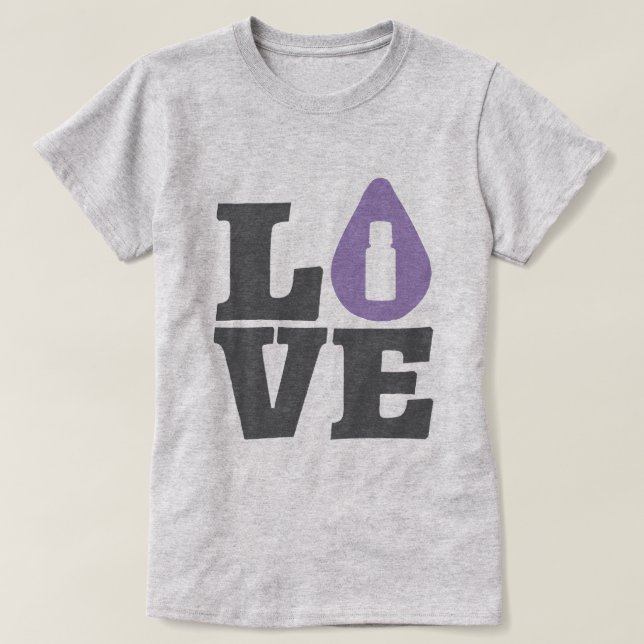 LOVE Essential Oils T-Shirt (Design Front)