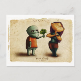 Love Estrange Critters Postcard