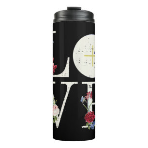 Love Eucharist First Holy Communion Christian Cath Thermal Tumbler