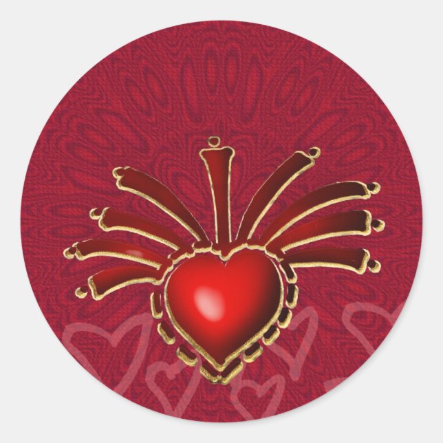 Love Explosion Sticker (Front)