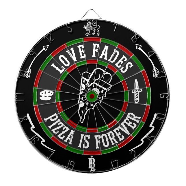 Love Fades Dartboard (Front)