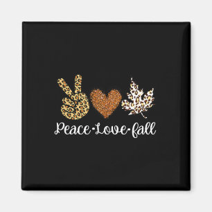Love Fall Autumn Clothes Fashion For Women  Magnet