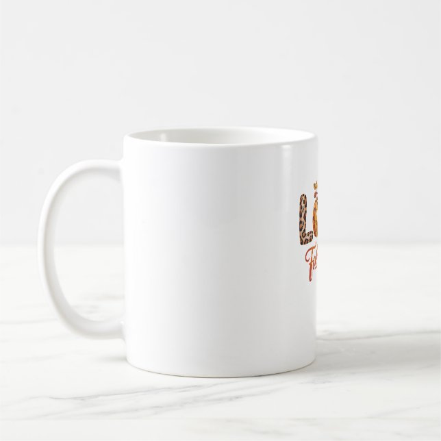 Love Fall Y'all Fall Coffee Mug (Left)