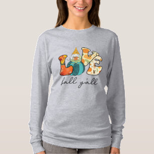 Love Fall Y'all T-Shirt
