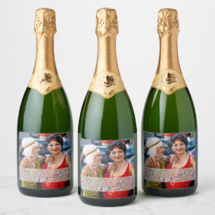 LOVE Favourite Photo Celebration Sparkling Wine Label