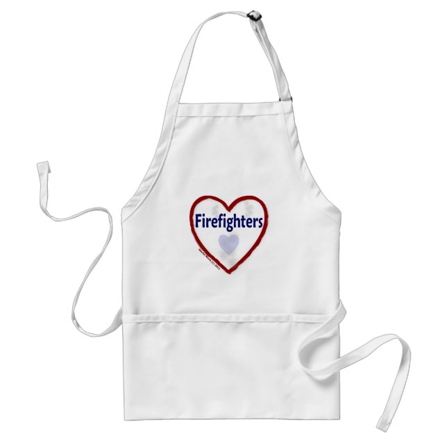Love: Firefighters - Apron (Front)