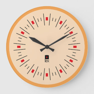 LOVE FIRST SERIES LEX COLORS by Masanser Large Clock