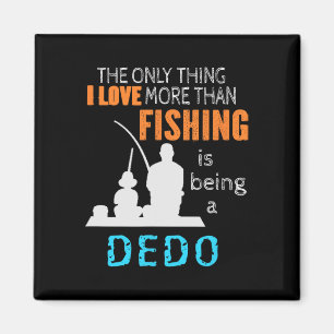 Love Fishing Dedo Macedonian Ukrainian Bulgarian G Magnet