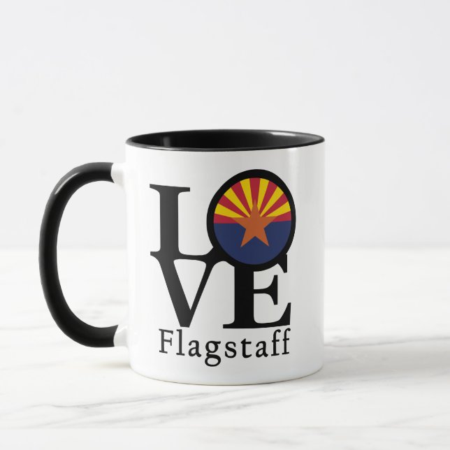 LOVE Flagstaff Aizona 11oz Mug (Left)