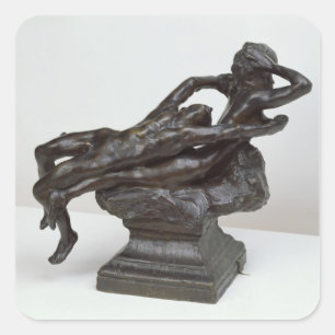 Love Fleeing, 1881 Square Sticker