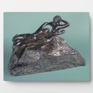 Love Fleeing, 1883-84 (bronze) Plaque