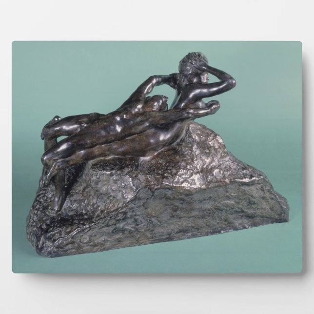 Love Fleeing, 1883-84 (bronze) Plaque (Front)