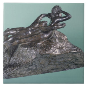Love Fleeing, 1883-84 (bronze) Tile