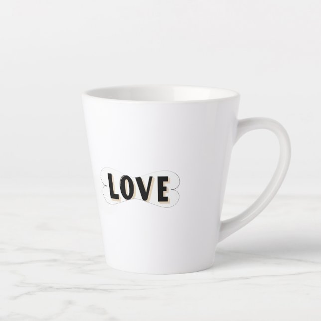 Love Flow Latte Mug (Right)