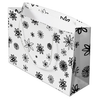 Love flower large gift bag