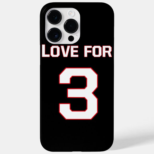 LOVE FOR 3 Case-Mate iPhone CASE (Back)