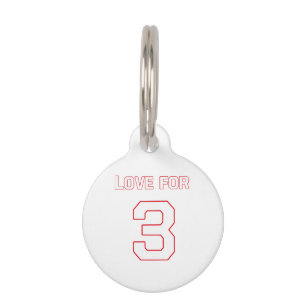 LOVE FOR 3 PET TAG