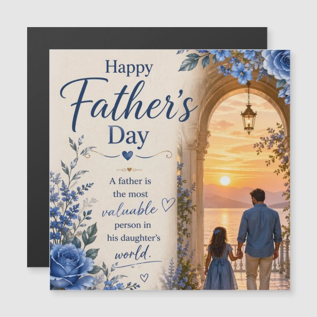 LOVE FOR DAD FROM DAUGHTERS (Front/Back)