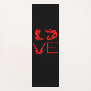 Love For Dirt Bike Funny Gift For Bikers Yoga Mat