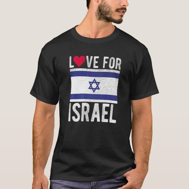 Love for Israel T-Shirt (Front)