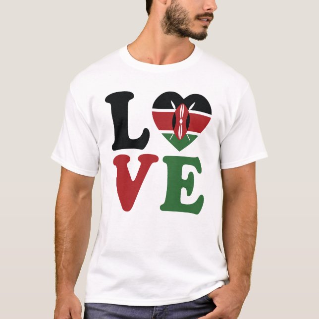Love for Kenya T-Shirt (Front)