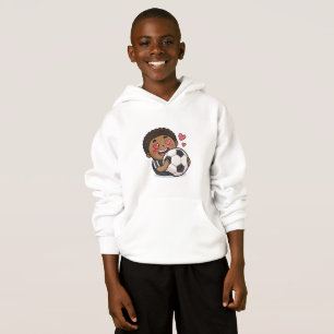 Love for soccer kawaii anime design