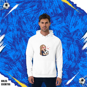 Love for soccer kawaii anime design hoodie