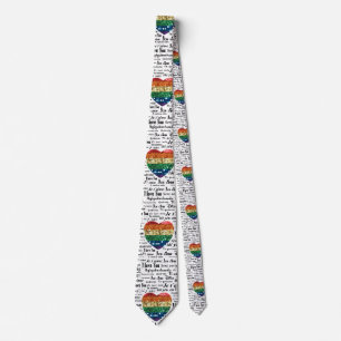 Love foreign languages menswear mens neck tie