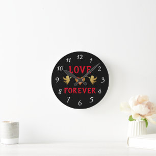 Love Forever Clock