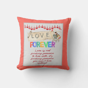 Love Forever – Happy Valentine's Day Cushion