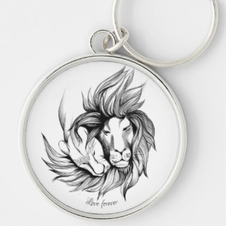 Love forever key ring