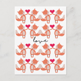 love fox postcard