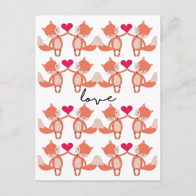 love fox postcard (Front)