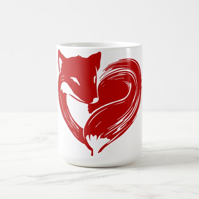 Love Foxes -Mug Coffee Mug (Center)