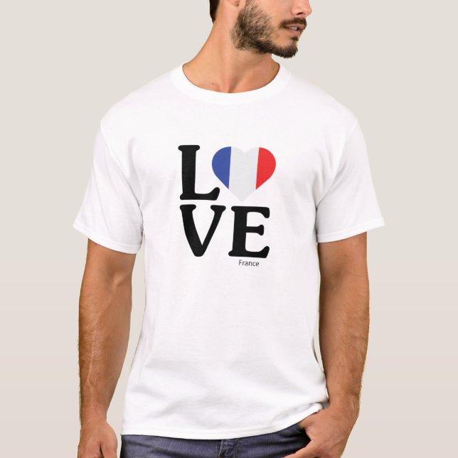Love France T-Shirt (Front)
