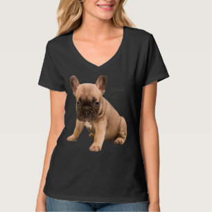 Love French Bulldog Frenchie Mum Dad Dog Puppy Pe T-Shirt