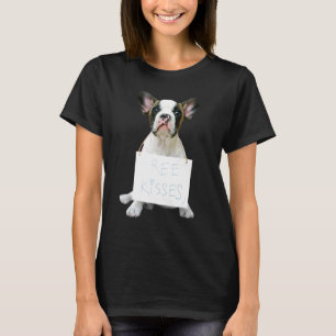 Love French Bulldog Frenchie Mum Dad Dog Puppy Pe T-Shirt