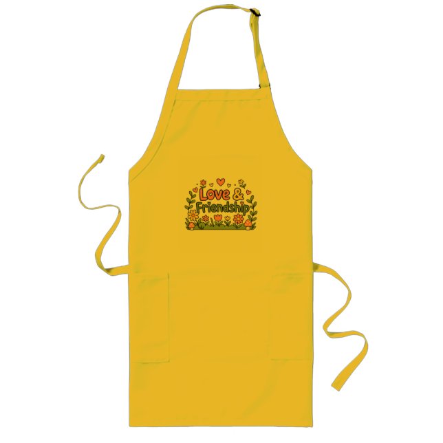 Love & Friends Everyday Apron for Adults (Front)