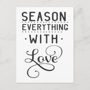 Love, Friendship, Miss You, Wedding Motivational Postcard