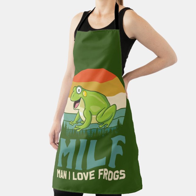 Love Frogs Apron #2 (Insitu)