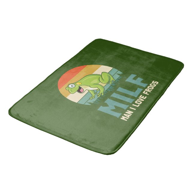 Love Frogs Bath Mat (Angled)