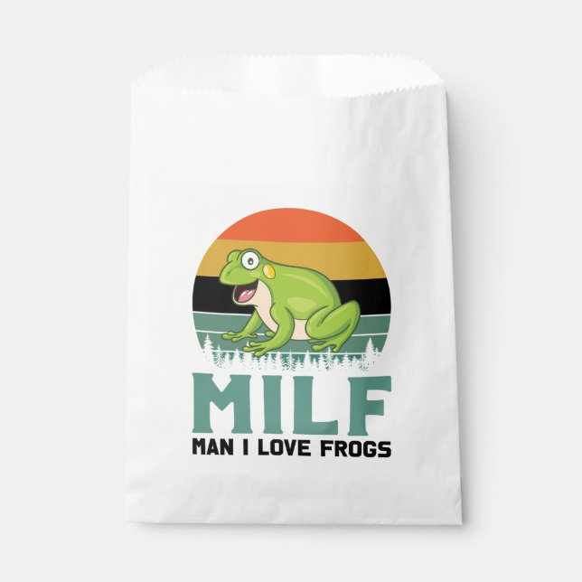 Love Frogs Favour Bags (Front)